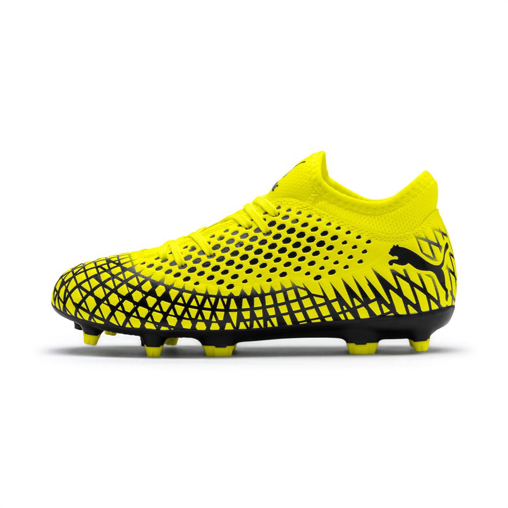 Puma FUTURE 4.4 FG/AG Fiú Focicipő - Sárga/Fekete ( Hungary - WDLMH9643 )